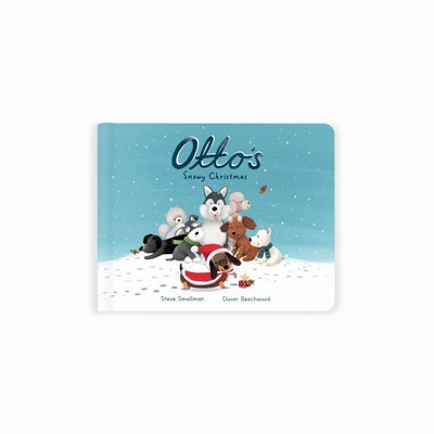 Jellycat Otto's Snowy Christmas Books New Zealand | OQJPH2453